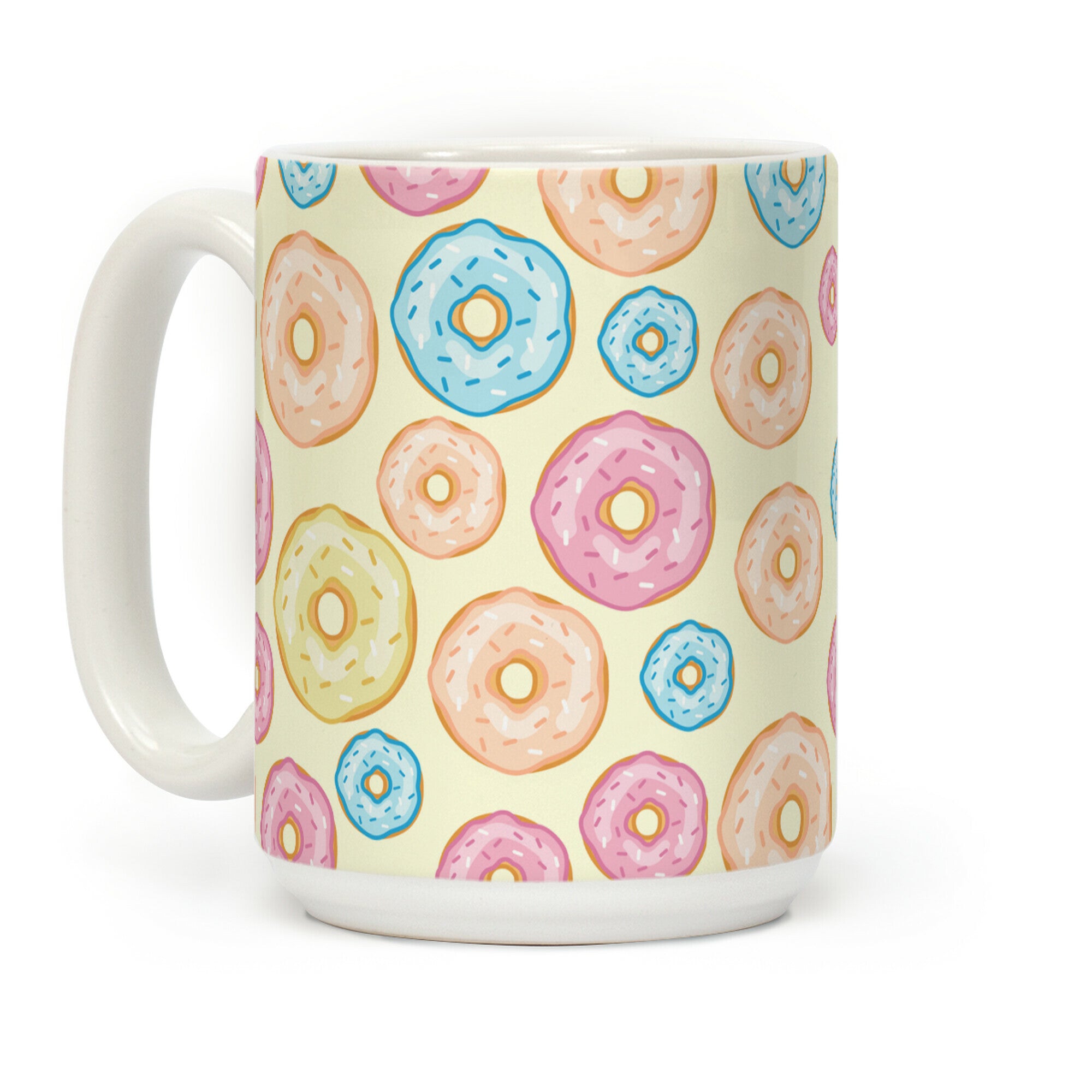 Donut Pattern Coffee Mug